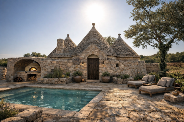 OLIVE GROVE WITH TRULLO in Ceglie